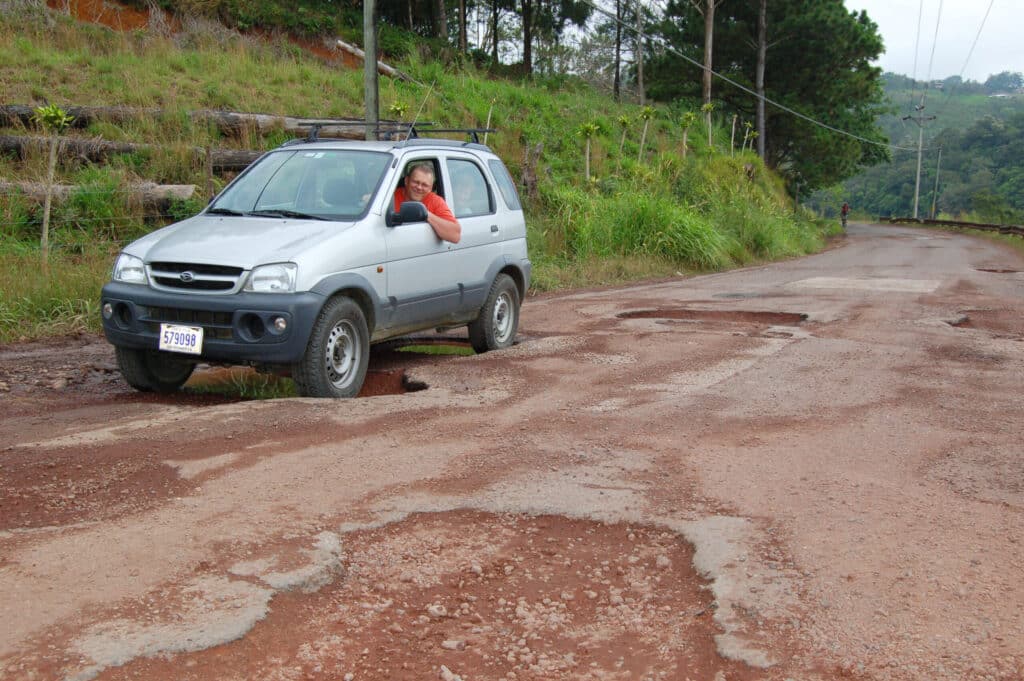 Driving from Monteverde to San Jose