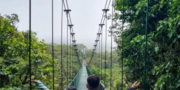 Customers Having a Great Time at Selvatura Park Monteverde Costa Rica