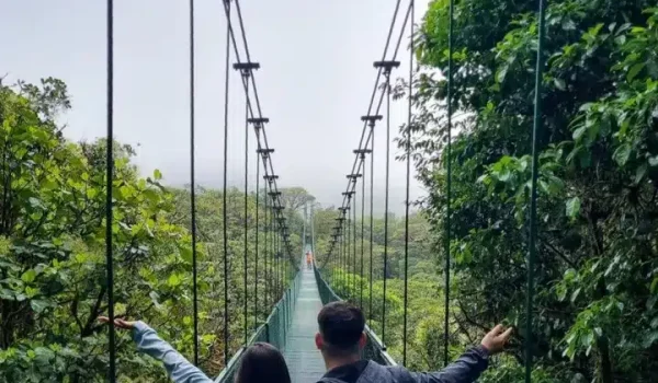 Customers Having a Great Time at Selvatura Park Monteverde Costa Rica