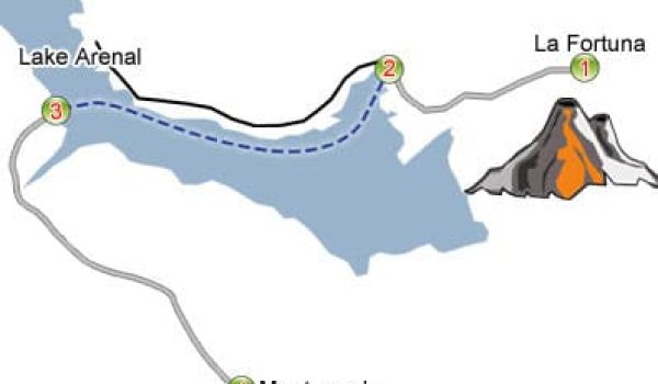 Jeep Boat Jeep Tour from Monteverde to Arenal